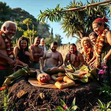 Hangi Recipe - Maori Earth Oven Cooking